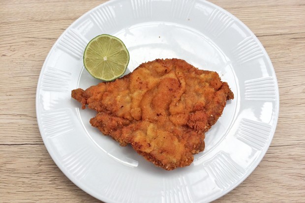 Pork schnitzel, house style