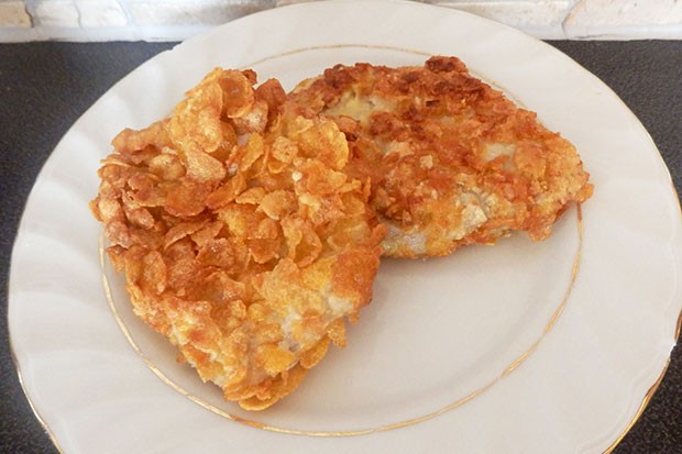 Cornflake schnitzel