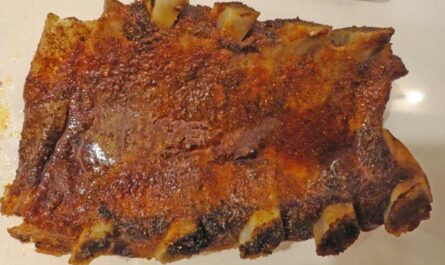 Glazed pork ribs - recipe - photo: pungent_eagle