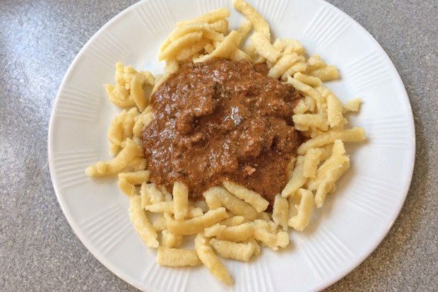 Pork goulash