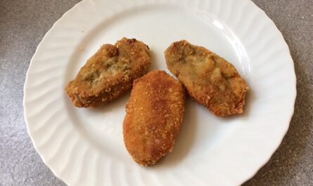 Pork loin roast in Parmesan breading - recipe - photo: falcon