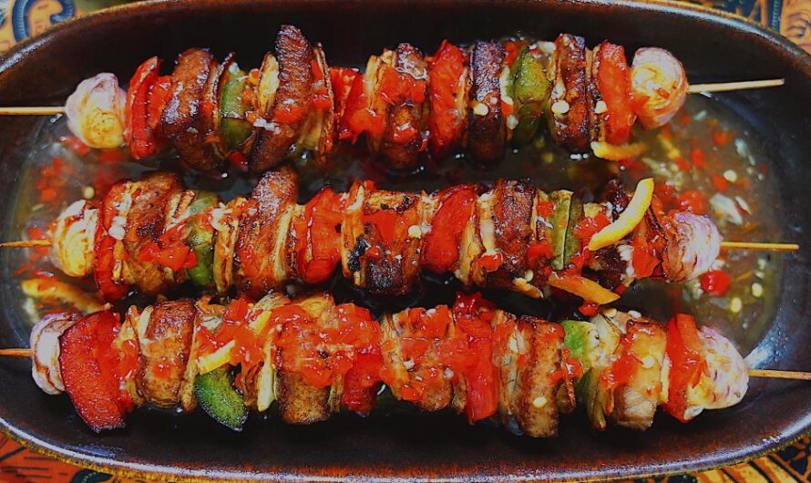 Pork skewers alla Shandong