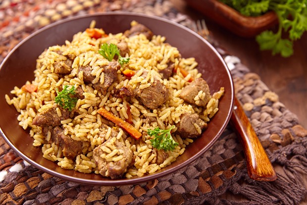 Serbian rice meat