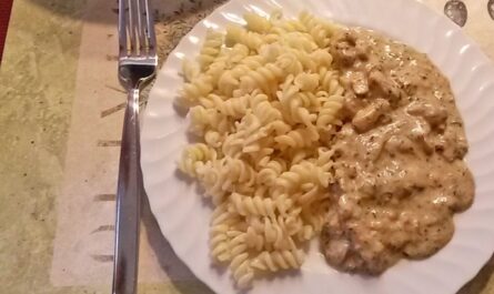 Mushroom sliced meat - recipe - photo: falcon