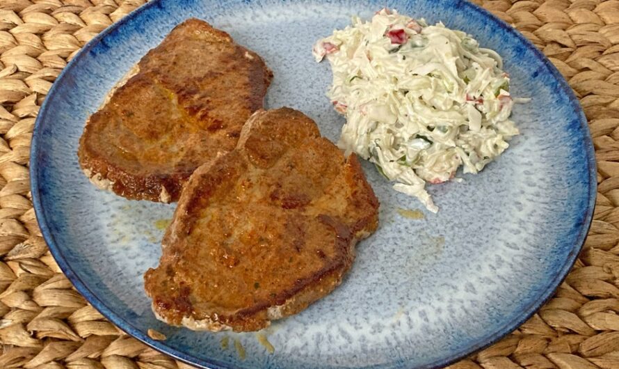 Steak Gyros-style and Tzatziki salad.