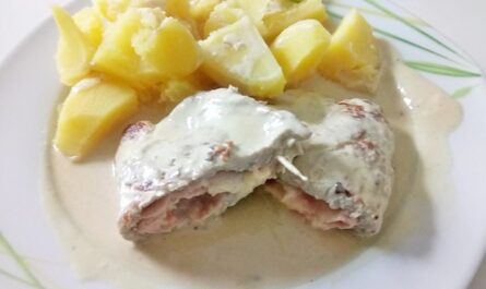 Stuffed veal escalope - recipe - photo: happyJames