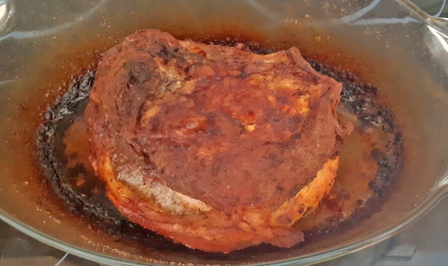 Stuffed pork shoulder